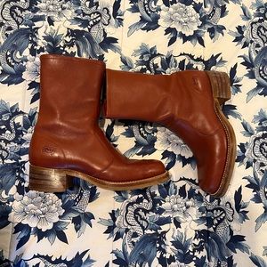 COPY - Vintage Burnt Orange Leather Levi’s Boots